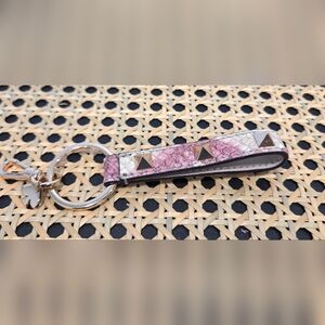 kate spade New York Pyramid Stud Lanyard Key Fob